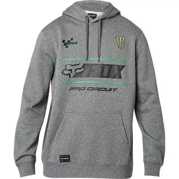 Толстовка велосипедная FOX Pro Circuit Po Fleece, Heather Graphite