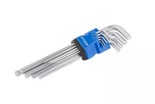 Набор шестигранников VENTURA 9 в 1 Allen, 1,5/2/2,5/3/4/5/6/8/10 мм, 880906