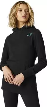 Толстовка женская Fox Qualify Pullover Fleece, Black, 2022, 8210-001-S (Размер M)