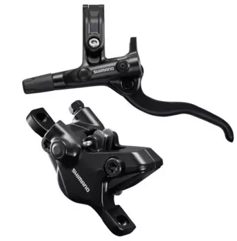 Тормоз Shimano Deore, дисковый, j-kit, левый BL M4100/передний BR MT410, полимерные колодки, 1000 мм, EMT4101JLFPRA100
