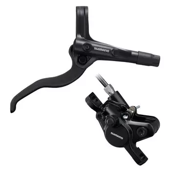 Тормоз Shimano MT400 дисковый, задний BR, правый BL, полимерные колодки, 1700 мм, EMT400KGRXRA170