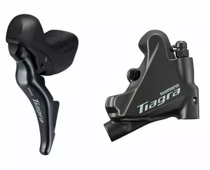 Тормоз SHIMANO ST-4720/BR-4770, правый, на 10 скоростей, под дисковый тормоз, с кулером, I4720DRRDSC170A