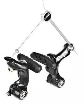 Тормоз TEKTRO Cyclocross 992А, с колодками 55мм, алюминий, черный, 6-170992