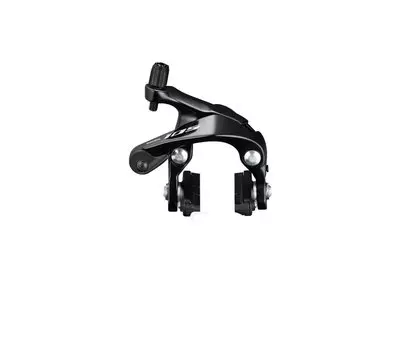 Тормоз велосипедный клещевой Shimano 105, R7000, передний, колодки R55C4, болт 27.5, черный, KBRR7000AF82CL