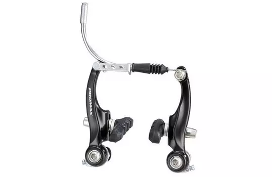 Тормоз велосипедный PROMAX, V-brake, алюминий, рамки 85 мм, с колодками 271MW, чёрный, MV-85