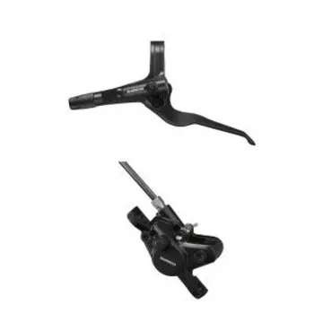 Тормоз велосипедный Shimano BL-MT401 (левый) / BR-MT400 (передний), Disc, длина гидролинии: 1000 мм, EMT4012KHFPRA100