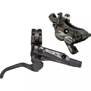 Тормоз велосипедный Shimano Zee M640, дисковый, комплект, j-kit, шланг 1700мм, пластиковые колодки, IM640BJRRXRA170