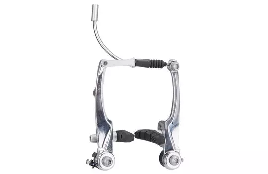 Тормоз велосипедный STELS LB-910DS, V-Brake, передний, серебристый, 510225, LU090313