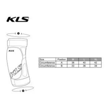 Защита колена KELLY'S RAMPART, Black