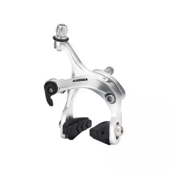 Тормоза ALHONGA HJ-422ADQ, шоссейные, алюминий, серебрянные, с колодками HJ-450.11, HJ-422ADQ