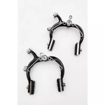 Тормоза HORST для детских вело/беговелов, передние, задние, алюминиевые, черные, 00-171208