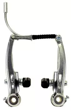 Тормоза передние+задние для велосипеда V-brake 105мм алюминий 5-360852