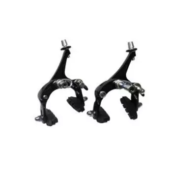 Тормоза Power, "клещевые", для шоссейных велосипедов, передний + задний, алюминий, черные, CBR3000A