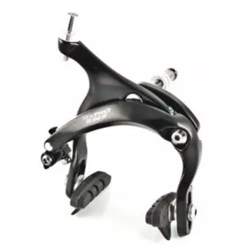 Тормоза Tektro, ROAD R369, передний/задний с колодками 55мм, рычаги 55-73мм, алюминий, регулируемые, черный, 6-190369