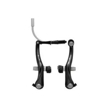 Тормоза велосипедные SUNRACE BCM32.FSSM.BS0.HP M32, с упором, 90гр, передние,110mm, черный, 06-201701