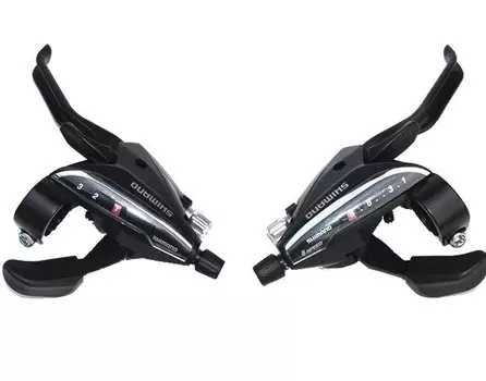 Тормозная ручка/шифтер Shimano Acera EF65, комплект, 3x9 скорости, трос+оплетка, ESTEF65P9A3L