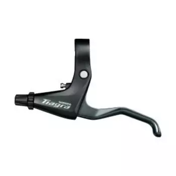 Тормозная ручка велосипедная SHIMANO TIAGRA, левая, под 2 пальца, EBL4700VL, индивидуальная упаковка, черная, 2-720085