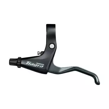 Тормозная ручка велосипедная SHIMANO TIAGRA, левая, под 2 пальца, EBL4700VL, индивидуальная упаковка, черная, 2-720085