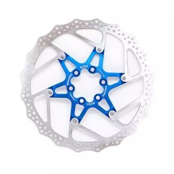 Ротор велосипедный A2Z ATD, 180 мм, 6 болтов, синий, ATD-180-4