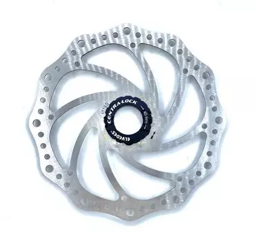 Тормозной диск Elvedes SCS16, 180 мм, Centerlock, нержавеющая сталь, серебристый, 2020073