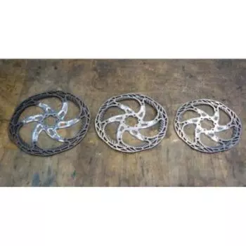 Тормозной диск Neutrino, на пауке, 6 винтов, 180 мм, цвет серебристый, NCROTOR180SR