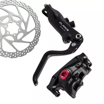 Тормозной набор CLARKS, M3, дисковый, гидравлический, передний и задний, минеральное масло, рычаг Flip Flop, 3-621