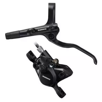 Тормозной набор SHIMANO AMT200KLFPRA100, гидравлика, дисковый. передний, ручка+шланг1000мм+калипер+колодки, 2-8083