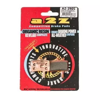 Тормозные колодки A2Z Avid Juicy Ultimate/Juicy 7/ 5 Juicy carbon/BB7, золотистый, AZ-290S