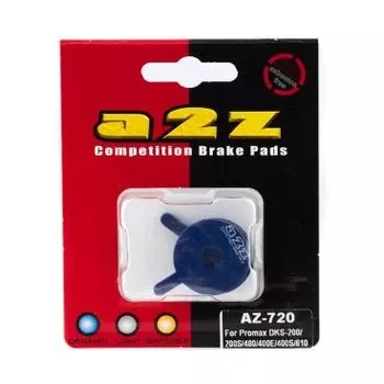Тормозные колодки A2Z Promax DKS-200/200S/400/400E/400S/610, синий, AZ-720