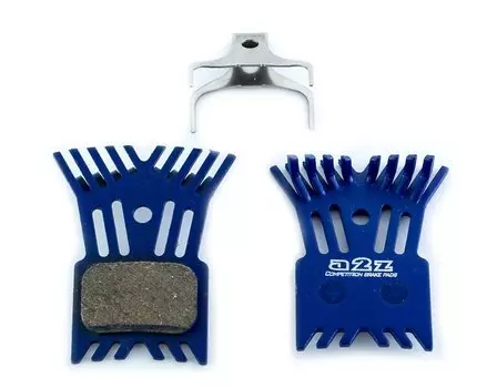 Тормозные колодки A2Z Shimano Direct-Mount R9170/U5000/RS805/505/R405F, с радиатором, синий, AZ-625K