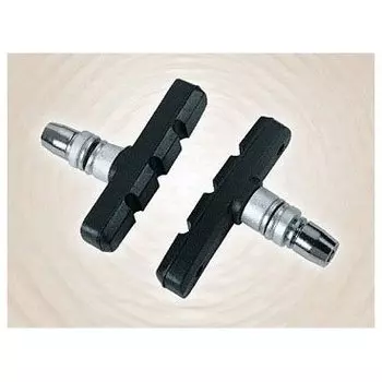 Тормозные колодки ALHONGA HJ-600.12T3, для V-brake, резьбовые, 70 мм, 4 штуки, в блистере