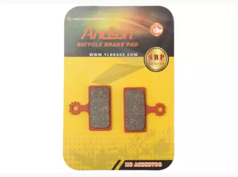 Тормозные колодки ANDSON (SBP-1016), для дискового тормоза, Shimano SLX M666, BR-M985, XTR 2011, XT BR-M785, на блистере