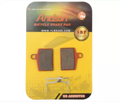 Тормозные колодки ANDSON (SBP-1029), для дискового тормоза, Hayes Ryde, Stroker Ryde, на блистере, (K-3678)