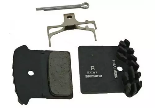 Тормозные колодки для велосипеда Shimano для дискового тормоза, F01A, пластик, Y8J79801A