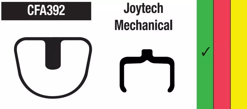 Тормозные колодки EBC Joytech, зеленый, CFA392