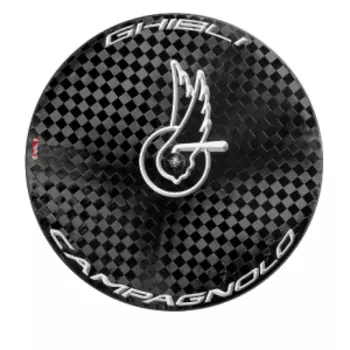 Колесо велосипедное Campagnolo Ghibli, заднее, диск трековый, 28", черный, WH16-GHPR