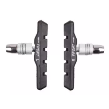 Тормозные колодки M-WAVE, 72 мм, для стальных и алюминевых ободов, черный, 5-361020