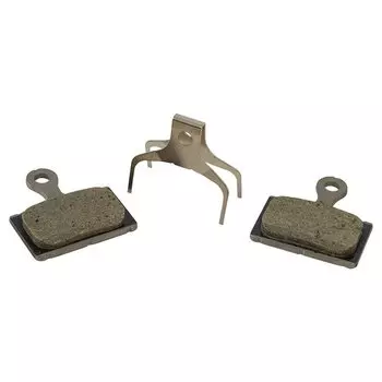 Тормозные колодки SHIMANO K02Ti, для дискового тормоза, полимерные, пружина, Y8PU98010