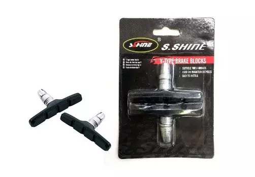 Тормозные колодки SS, 70 мм, V-Brake, MTB, блистер, черный, FWD3122635-30