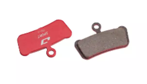 Тормозные колодки велосипедные JAGWIRE Sport Semi-Metallic, Disc Brake, Pad Sram Guide, BWD1004