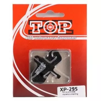 Тормозные колодки X-Top Avid CODE 4-piston w/spring, Blue, XP-295