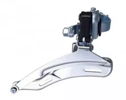 Переключатель передний Vinca Sport,верх. тяга, верх. крепление, емкость 48 зуб.,диаметр трубы 28,6; 31,8мм QD 06A