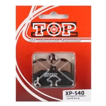 Тормозные колодки X-Top Hope XC 4-piston w/pin& spring, Blue, XP-540