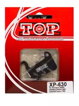 Тормозные колодки X-Top Shimano XTR/XT/SAINT/LX/HONE/DEORE, Blue, XP-630