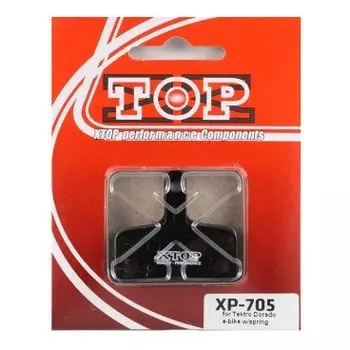 Тормозные колодки X-Top Tektro Dorado e-bike w/spring, Blue, XP-705