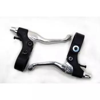 Тормозные ручки комплект NANDUN SPARKLE BMX 2-3 пальца, алюминий\пластик, B259C