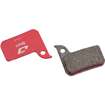 Тормозные велосипедные колодки Jagwire Organic Disc, Brake Pad Sram Red, красный, DCA799