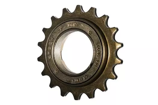 Трещотка BMX DNP LY-18T4, фривил, 1\2*1\8 18T, резьба B1, 37*24, 4-шлица, коричневая