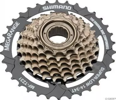 Трещотка для велосипеда Shimano Tourney TZ31, 7 скоростей, 14-34 EMFTZ317434T