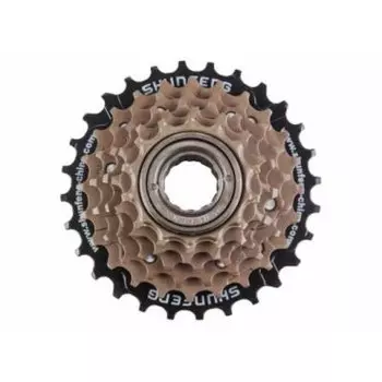 Трещотка SHUNFENG SF-FW04, под 6 скоростей, дискретная, коричневая, SF-FW04